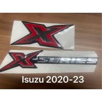 ราคา #LOGO โลโก้ISUZU #X-SERIES 2020-2023#สติ๊กเกอร์ติดรถยนต์ #เพลทแต่งรถ (41869327334)