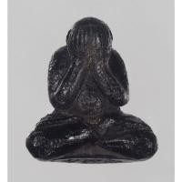 ราคา พระปิดตา เนื้อผงคลุกรัก ปั้นโบราณจารมือ พิมพ์พุงป่อง 1 ในชุด กรรมการ รุ่น ไหว้ครู 57 มหามงคล พ่อท่านเขียว (27411563698)