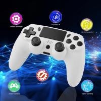 ราคา จอยเกม จอยเกมส์สำหรับมือถือ ผู้ผลิตคลังสินค้าพร้อม PS4 Handle Six-Axis Gyroscope Vibrating Somatosensory Gamepad PC คอมพิวเตอร์ไร้สาย Bluet (28589996179)