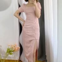 ราคา พร้อมส่ง QIPAO004 กี่เพ้าแฟชั่น ชุดจีน ตรุษจีน กี่เพ้าแฟชั่น กี่เพ้าปัก เดรสผ่าข้าง ชุดเดรสยาว QIPAO กี่เพ้าประยุกต์ (16070062272)