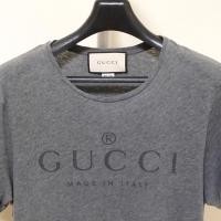 ราคา เสื้อ Gucci T-shirt Made in Italy สีเทา ของแท้ มือสอง ราคา (41406425549)