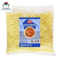 ราคา aro frozen shredded mozzarella cheese เอโร่ มอสซาเรลล่าขูดเส้นแช่แข็ง 1 กก. มอสซาเรลล่า ขูดเส้น แช่แข็ง (40618395548)