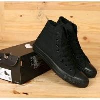 ราคา Converse High Full Black Strap School Shoes for Kindergarten Elementary School Children (24508276374)