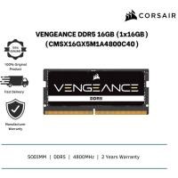 ราคา 16GB (16GBx1) DDR5 4800MHz RAM NOTEBOOK (แรมโน้ตบุ๊ค) CORSAIR VENGEANCE (CMSX16GX5M1A4800C40) (19069023176)