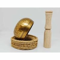 ราคา 8 cm Hand Hammer ขันทิเบต ขันวน ขันสมาธิ ขันสปา ระฆังสวดมนต์ ระฆังทิเบต singing bowl ขนาด ปากกว้าง 8 เซนติเมตร (44018904366)