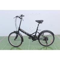 ราคา จักรยานพับได้ญี่ปุ่น - ล้อ 20 นิ้ว - มีเกียร์ - สีดำ [จักรยานมือสอง] (18431244577)