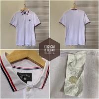 ราคา เสื้อโปโล Converse สีขาว โลโก้ปักดั้งเดิม (27775162003)
