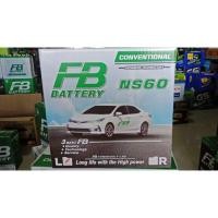 ราคา FB BATTERY รุ่น NS60L (46B24L)=45 แอมป์ ยังไม่เติมน้ำกรดมาจากโรงงาน NO ACID (6781949998)