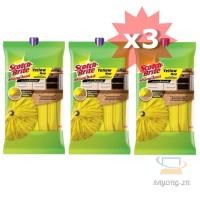 ราคา ☃3M (x3 หัว) หัวถูพื้นสก๊อตช์-ไบรต์ เยลโล่ม็อบ SCOTCH-BRITE YELLOW MOP REFILL (11355614568)