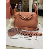 ราคา Ponypony กระเป๋าทรงลินดี้สีพีช มือ1 (6156323957)
