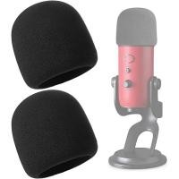 ราคา Wanjason Windscreen for Blue Yeti - Large Foam Cover Microphone Pop Filter for Blue Yeti, Yeti Pro และไมโครโฟนขนาดใหญ่อื่นๆ (2 แพ็ค) (29526254515)