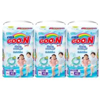 ราคา GOON PANTS กูนน์กางเกงผ้าอ้อมเด็ก Size XL 42 ชิ้น 3 แพ็ค ( ทั้งหมด 126 ชิ้น ) (286053866)