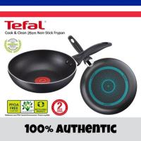 ราคา Tefal Cook& Clean กระทะตื้น ขนาด 26 ซม. รุ่น B2250595