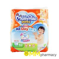 ราคา MAMYPOKO PANTS HAPPY ALL DAY DRY (L) 62ชิ้น (42764449605)