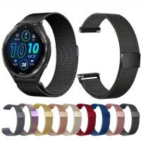 ราคา สาย Milanese สําหรับผู้เบิกทาง Garmin 265 745 965 255 255 เพลง 55 165 สร้อยข้อมือ Garmin Venu 3 2 SQ Vivoactive 4 5 (44117589195)