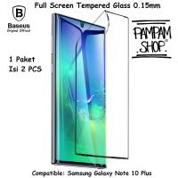ราคา BASEUS ORIGINAL กระจกนิรภัยแบบเต็มหน้าจอ Samsung Galaxy Note 10 0.15 มม. 4D ป้องกันรอยขีดข่วน (42855744184)