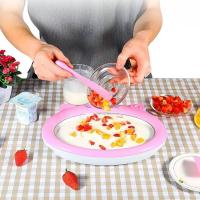 ราคา เครื่องทำไอติมผัด DIY ที่ทำไอติมผัด ถาดทำไอศกรีมโฮมเมด เครื่องทำไอติมไม่ใช้ไฟฟ้า (20648415937)