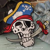 ราคา กะะโหลกโจรสลัด คาบดาบ ตัวรีดติดเสื้อ อาร์มรีด อาร์มปัก ตกแต่งเสื้อผ้า หมวก กระเป๋า แจ๊คเก็ตยีนส์ Embroidered Iron on ... (7438313600)