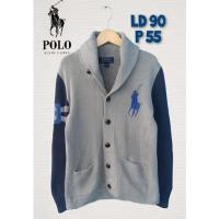 ราคา เสื้อแจ็คเก็ตถัก/คาร์ดิแกน Preloved Polo Ralph Lauren ดั้งเดิม (19238660187)