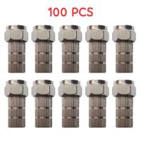 ราคา 1 กระเป๋า CONTENTS (100 ชิ้น) THEAD TAIWAN RUBBER CONNECTOR LINE กันน้ํา SEAL JACK CONNECTOR F THEAD RG6 RG59 สําหรับกล้องวงจรปิดกล้อง (27641599076)