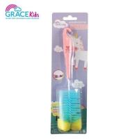 ราคา Gracekids เฮเธอร์แปรงล้างขวดนมหมีไนลอน (7790999714)