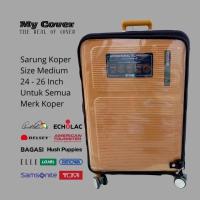 ราคา ผ้าคลุมกระเป๋าเดินทางขนาด 24-26 นิ้วขนาดกลางสําหรับกระเป๋าเดินทางทุกยี่ห้อ (41370834172)