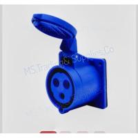 ราคา HACO 323-6Vเต้ารับแบบฝังทรงตรง ชนิดกันฝุ่น Flanged Sockets Straight IP44 เต้ารับฝังตรง HACO รุ่น 323-6V กำลัง สีน้ำเงิน (18876742425)