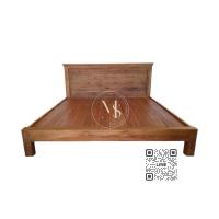 ราคา ✅ส่งฟรี+จัดส่งฟรี✅เตียงนอนไม้สักทองแก่ ขนาด 3.5,5 และ6ฟุต (5734064888)