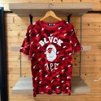 ราคา ♞,♘bape black scale red camo t shirt WHF (42504739831)