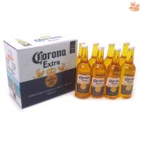 ราคา [BI] 1 ชุด 1:12 Dollhouse Miniature Corona Beer Case รุ่น DIY ของเล่นเด็กอุปกรณ์เสริม TH (26620806736)