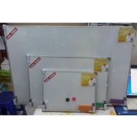 ราคา PPKK กระดานไวบอร์ด ไวท์บอร์ดแม่เหล็ก รุ่นประหยัด ติดผนัง สีขาว ขนาด 80x120 , 90x120 (ซม.) Whiteboard Magnetic มีของแถม (4259174286)