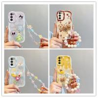 ราคา เคส samsung s21 fe s20 fe เคสโทรศัพท์มือถือ ลายตุ๊กตา 3D สีครีม สําหรับ (25668971445)