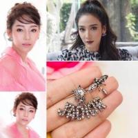 ราคา ต่างหูJadior เพชรขาว ตัวเรือนสีเงิน (4600241995)