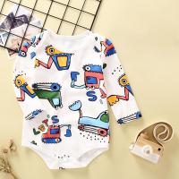 ราคา ชุดจั๊มสูทรอมเปอร์แขนยาว ผ้าฝ้ายแท้ พิมพ์ลายการ์ตูนวัว แฟชั่นฤดูใบไม้ผลิ และฤดูใบไม้ร่วง สําหรับเด็กทารกแรกเกิด (22142438448)