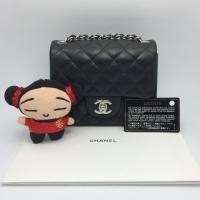 ราคา (SOLD) Chanel Mini Square Black Caviar SHW (6236646683)