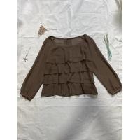 ราคา โล๊ะขายถูก!!! เสื้อชีฟองน้ำตาล (17183474070)