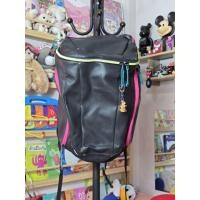 ราคา กระเป๋าเป้หนังสะพายหลัง columbia สีดำ (27387519711)