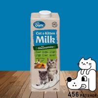 ราคา pets OWN 1L. Cat&Kitten Milk with Glucosamine นม เพ็ทส์ โอน นมสัตว์เลี้ยง แมวโตและลูกแมว 1ลิตร นมทดแทน (17026772810)