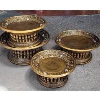 ราคา ขันโตก ขาทึบ (พานขันโตก) พานผลไม้ (5702667526)