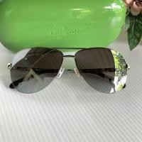 ราคา [[พร้อมส่งแท้%]] Kate Spade Women's BETHANN-0010-GY Bethanny 57mm Palladium Sunglasses (18857028576)