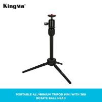 ราคา คิงมา ขาตั้งกล้องพกพาขนาดเล็กพร้อมหัวบอล 360 หมุนได้ (27915152146)
