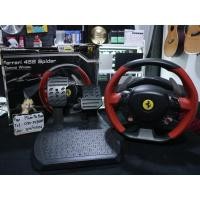 ราคา จอยพวงมาลัย Thrustmaster Ferrari 458 Spider for xbox one มือสอง ใช้งานได้ปกติ (4783071973)
