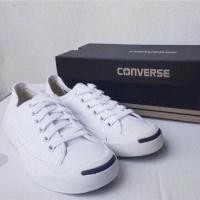 ราคา [ฟรีกล่อง+ป้าย] รองเท้า Converse Jack - สีขาว (outlet indonesia) (815471318)
