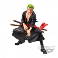 ราคา [ของแท้] One Piece Roronoa Zoro Wano Country King of Artist Banpresto Figure (41063536893)