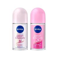 ราคา NIVEA PEARL BEAUTY ROLL ON นีเวีย เพิร์ล แอนด์ บิวตี้ เชฟ เลส โรลออน 25 50 ML มล. (23786907718)