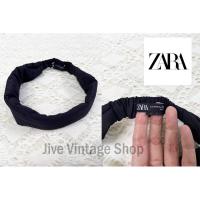 ราคา ZARA pluffy headband ที่คาดผมยางยืด บุนวมนุ่มๆ ไม่หนามาก สไตล์ minimal เกาหลีๆ มือสอง สภาพดี ZARA headband (25661918289)
