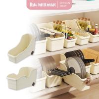 ราคา IBUMILLENIAL จานชามผู้ถือมัลติฟังก์ชั่ห้องครัวตู้เย็น Organizer ตู้กับข้าว Organizer กล่องเก็บห้องครัว KSO001 (42115504094)