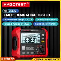 ราคา HABOTEST HT2302 เครื่องทดสอบความต้านทานฉนวน Earth Ground Resistance Tester Digital Megohmmeter Meter 100 กลุ่มการจัดเก็บข้อมูล (28933822813)