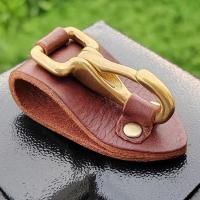 ราคา รถ ย้อนยุค หนังวัว พวงกุญแจนําเข้าเข็มขัดผู้ชายเข็มขัดพวงกุญแจเอวตะขอหนังแท้จี้หัวเข็มขัด (41968406987)