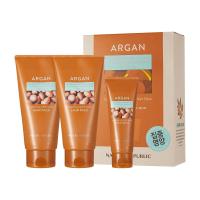 ราคา [NATURE REPUBLIC] Argan Essential Deep Care Hair Pack set (24700574920)